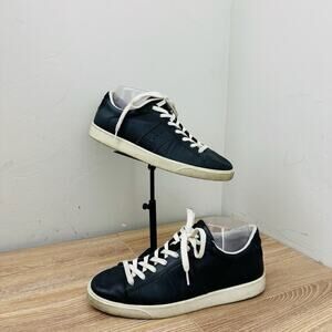 Ecco Street Lite Retro Black Leather Sneaker Women’s Size 9-9.5